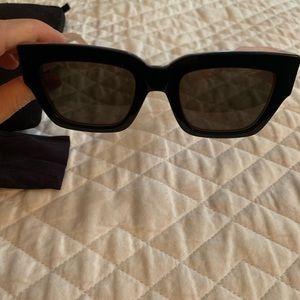 Black frame Celine sunglasses